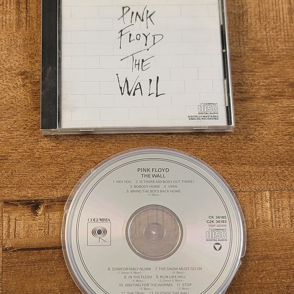 Vtg 1979 Pink Floyd THE WALL DOUBLE CD